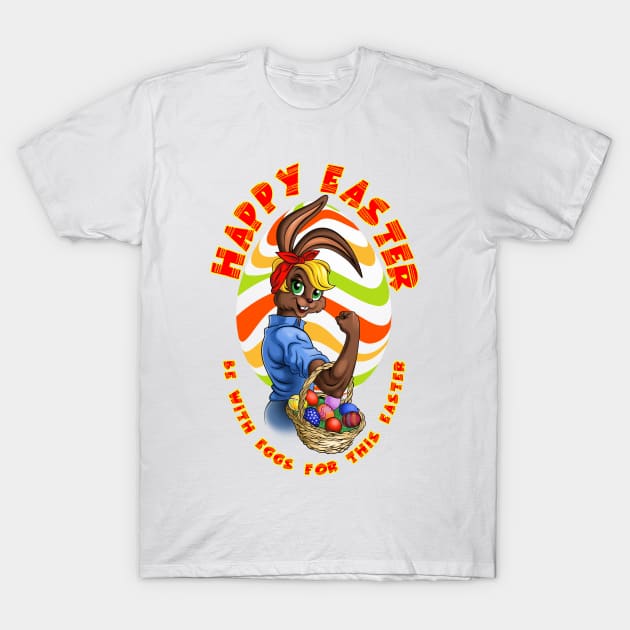 Happy easter T-Shirt by Karlov Print